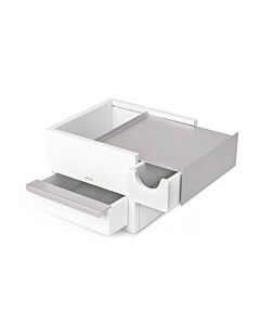 Umbra - Stowit Jewellery Box - Mini - White/Nickel